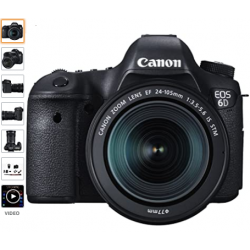 Canon EOS 6D 20.2 MP CMOS...