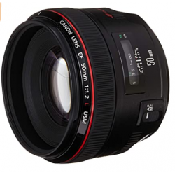 Canon EF 50mm f/1.2 L USM...