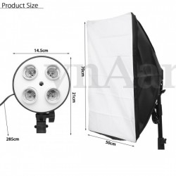 4 Bulbs Softvox with stand